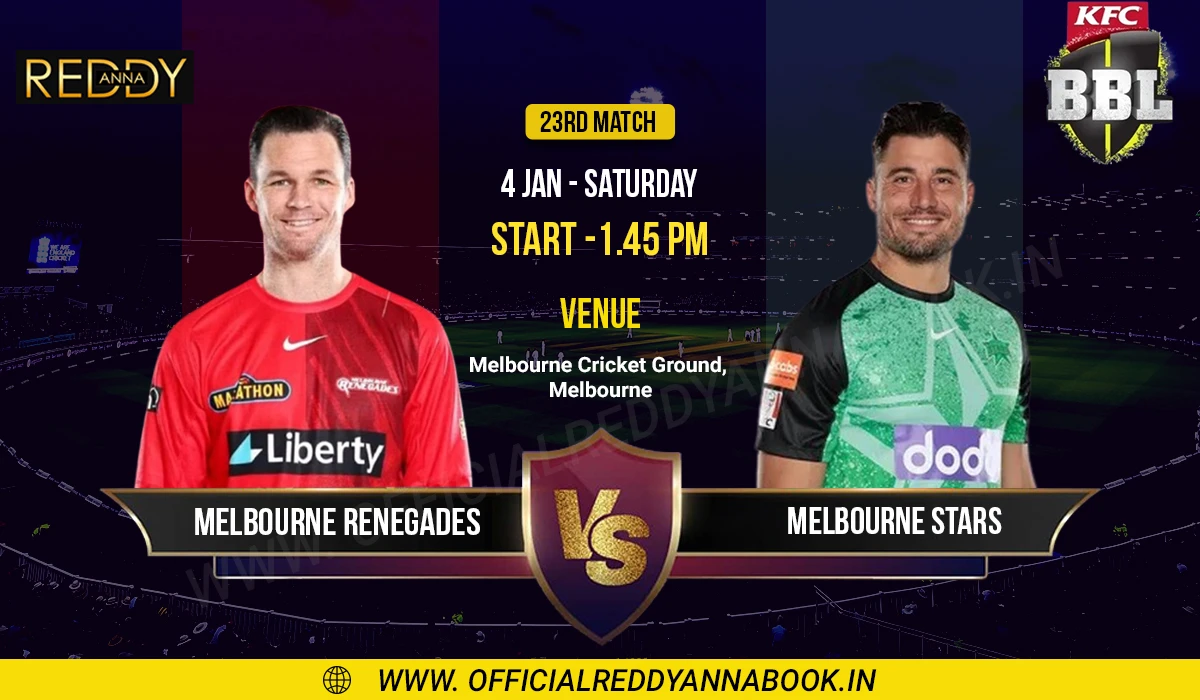 Melbourne Renegades vs. Melbourne Stars The Big Bash League 2025 Match